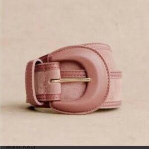 NIB Sézane Barbara Belt in Rosewood - Sz 75